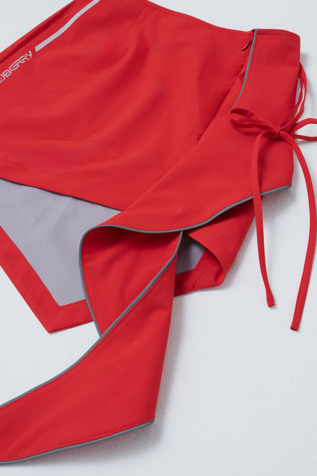 UNBALANCED SKIRT (#RED)