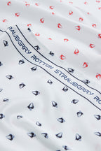 STRAWBERRIES LOGO PRINTED SCARF