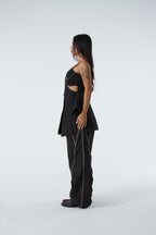 BUTTERFLY WING TOP (#BLACK)
