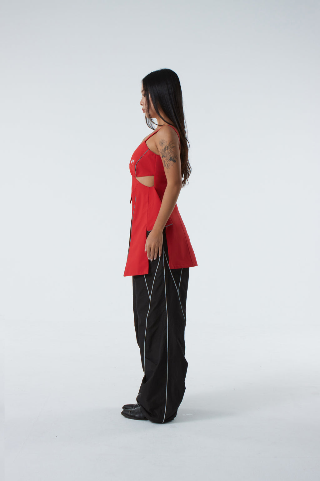 BUTTERFLY WING TOP (#RED)