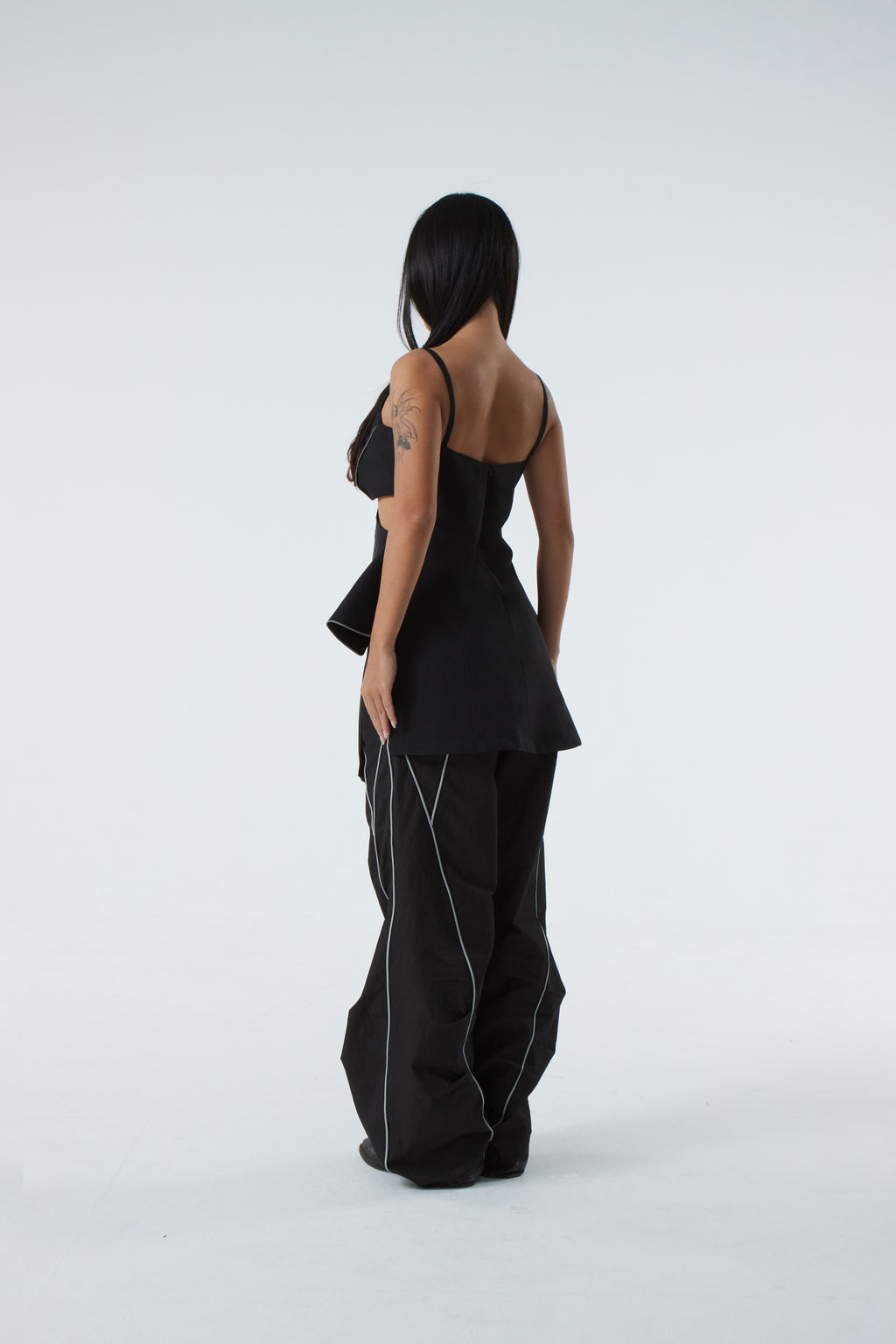 BUTTERFLY WING TOP (#BLACK)