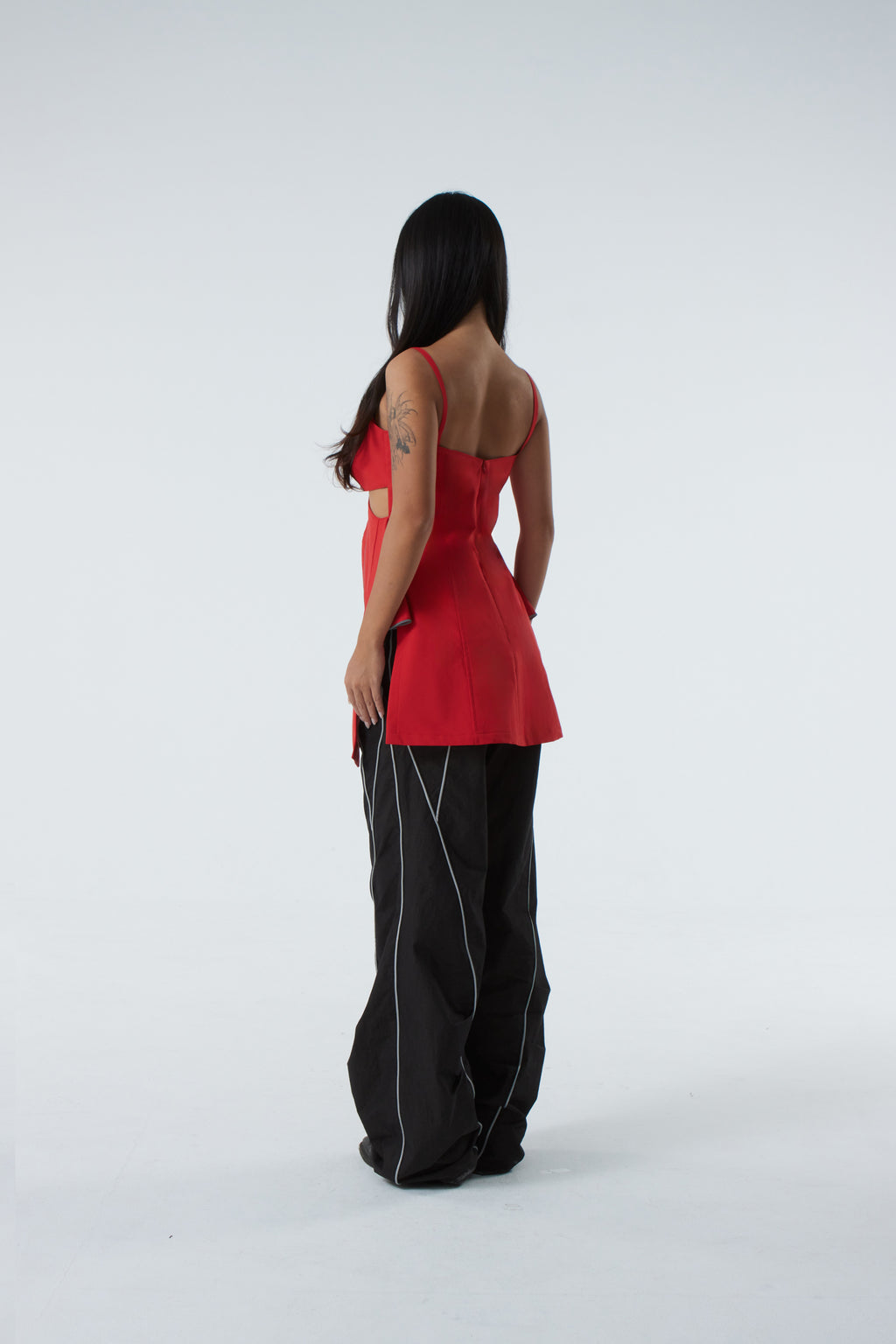 BUTTERFLY WING TOP (#RED)