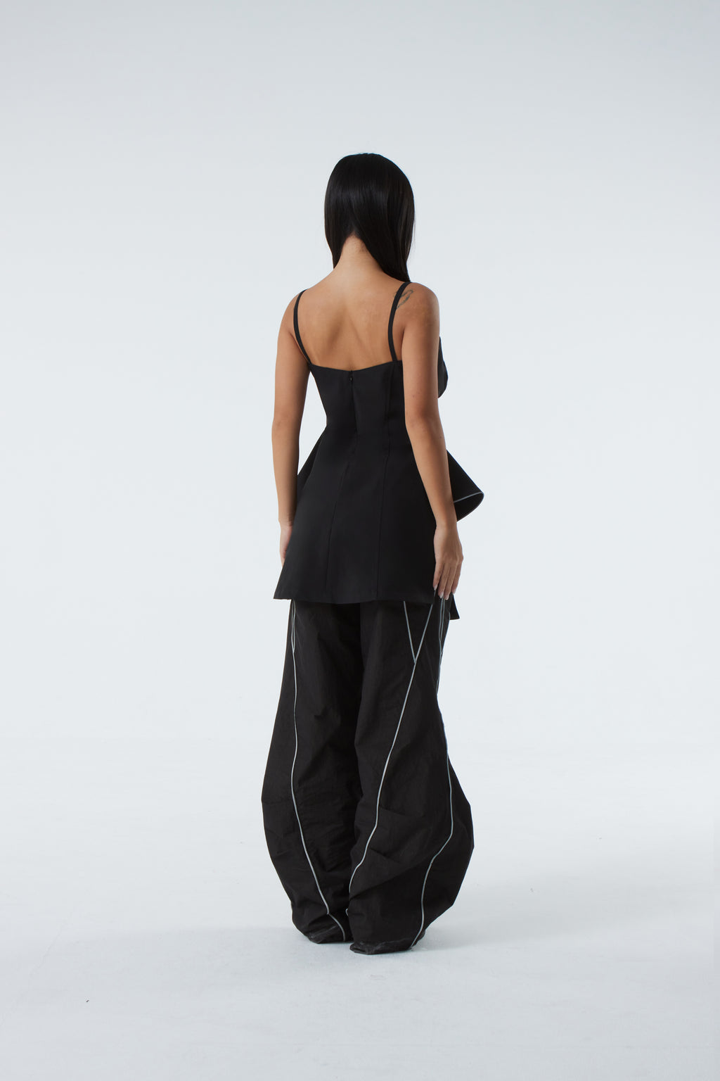 BUTTERFLY WING TOP (#BLACK)