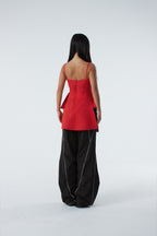 BUTTERFLY WING TOP (#RED)