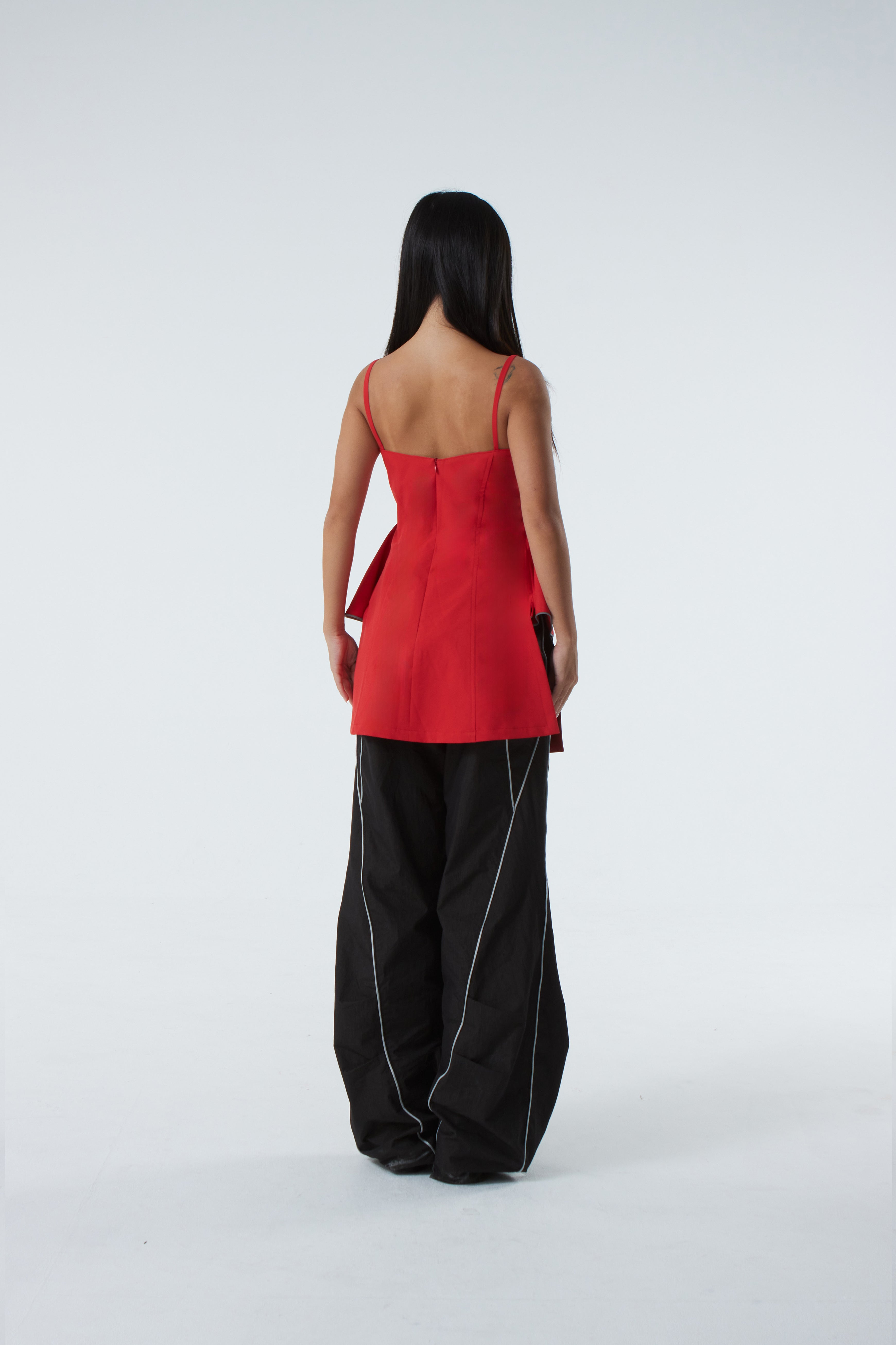 BUTTERFLY WING TOP (#RED)