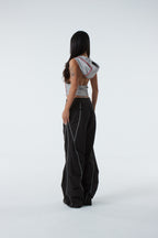 BACKLESS HOODIE VEST