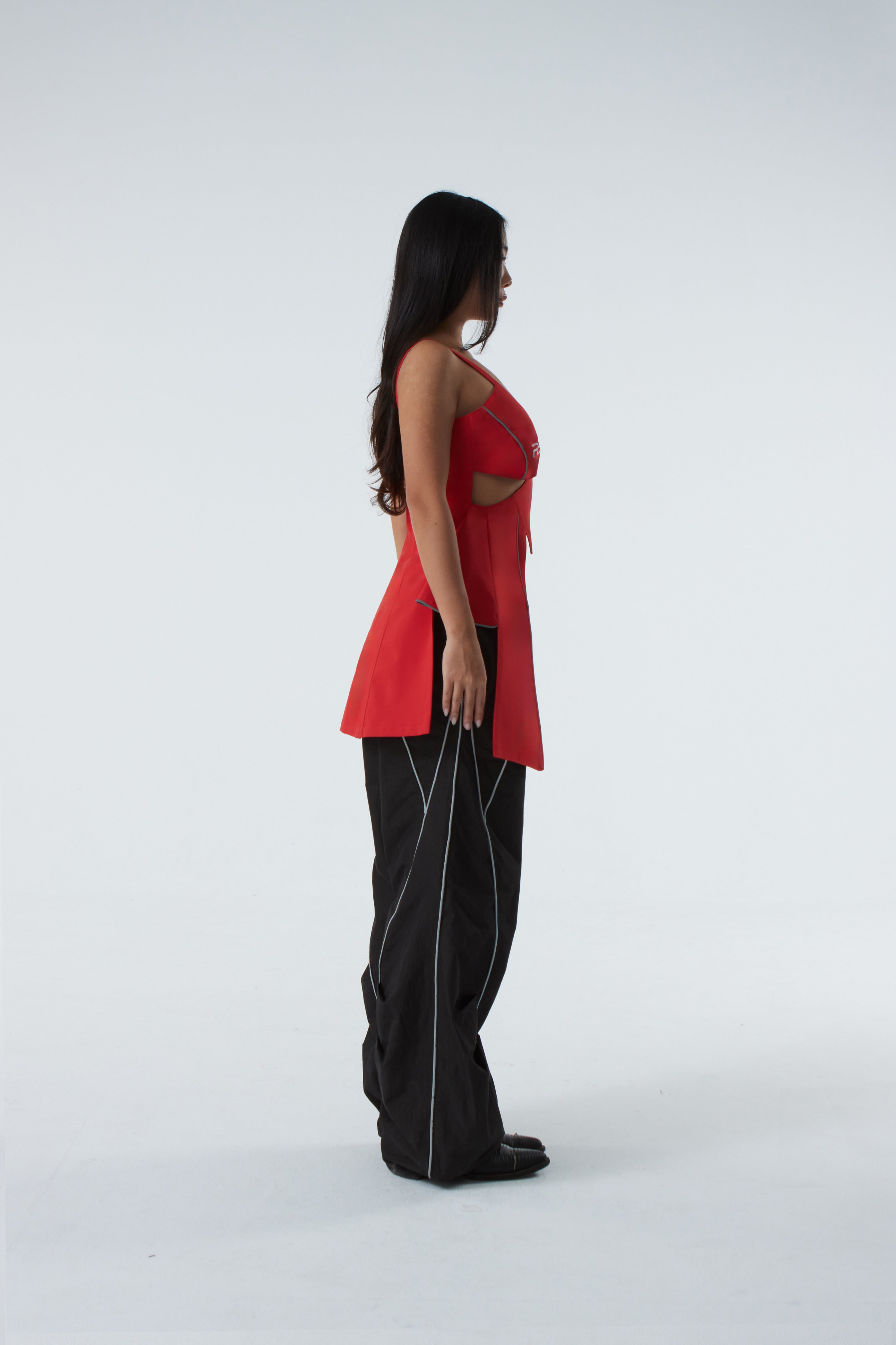 BUTTERFLY WING TOP (#RED)