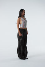 BACKLESS HOODIE VEST