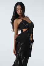 BUTTERFLY WING TOP (#BLACK)