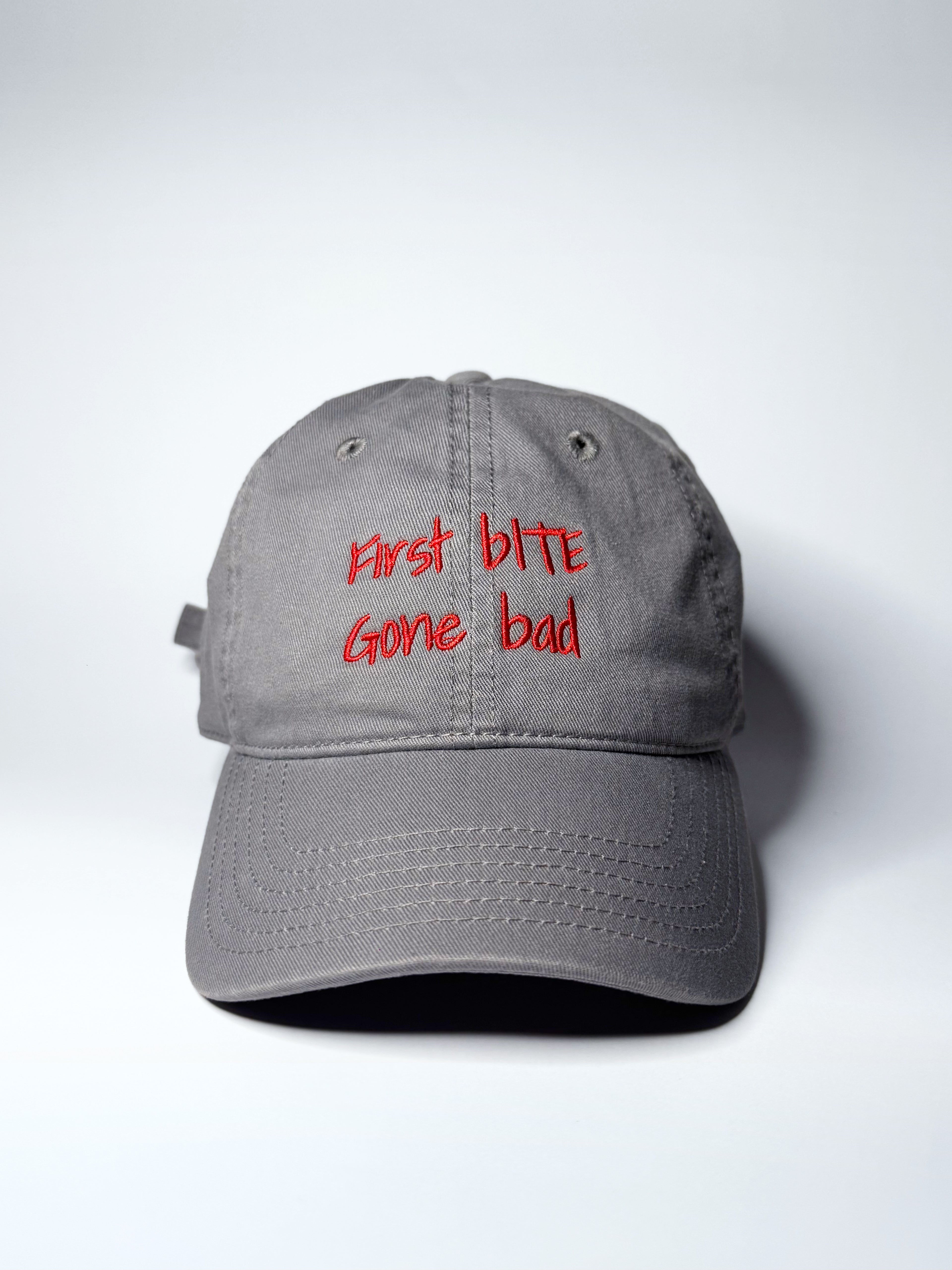 First Bite Gone Bad 刺繡棒球帽
